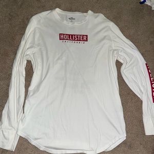 White Hollister Long Sleeve